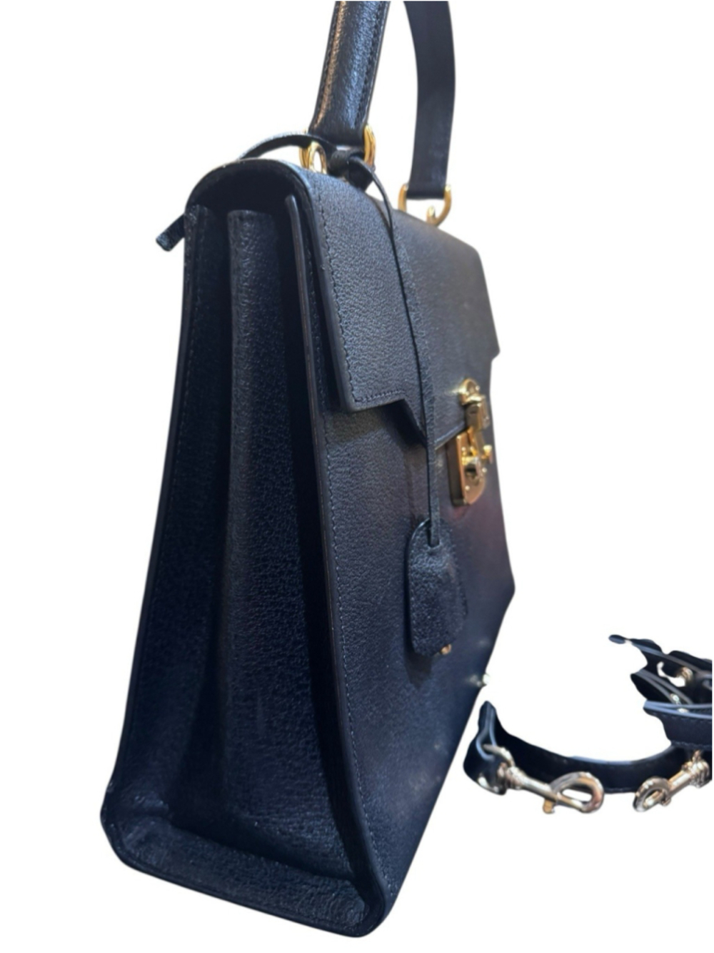 Gucci Lady Lock 2 Way Top Handle/ Crossbody Leather Dust Bag, COA - Picture 5 of 17